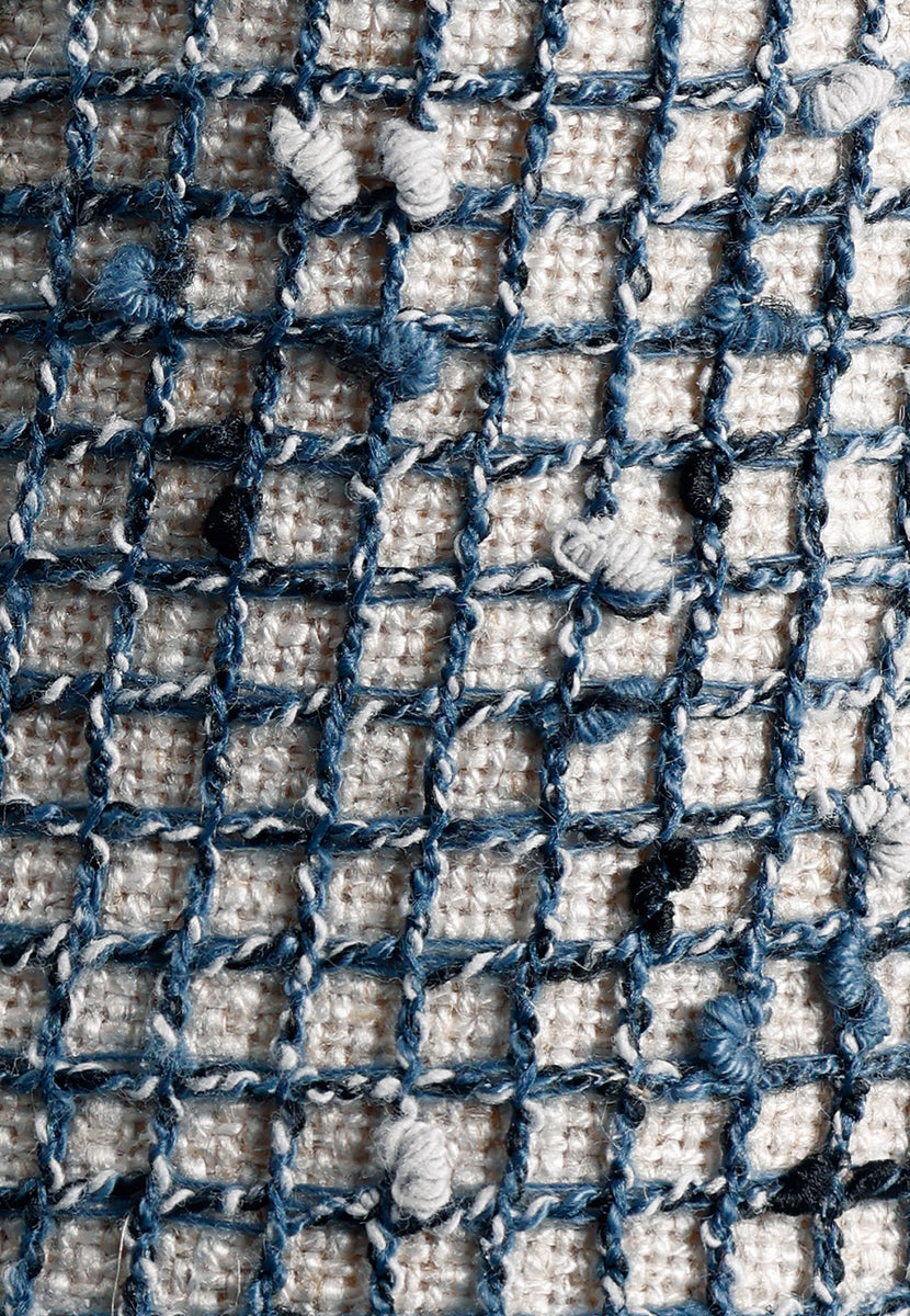 ALPARGATAS AZULES REJILLA