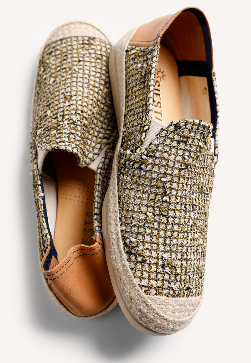 ALPARGATAS CAQUIS REJILLA