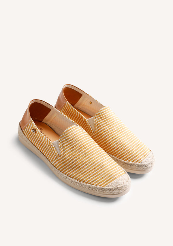 ESPADRILLES RAYURES JAUNES
