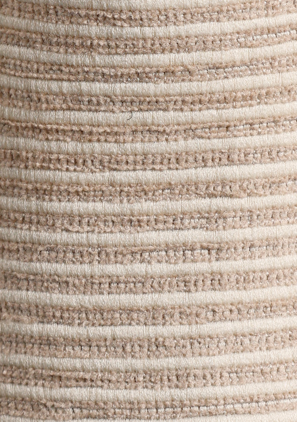 ESPADRILLES RAYURES BEIGE