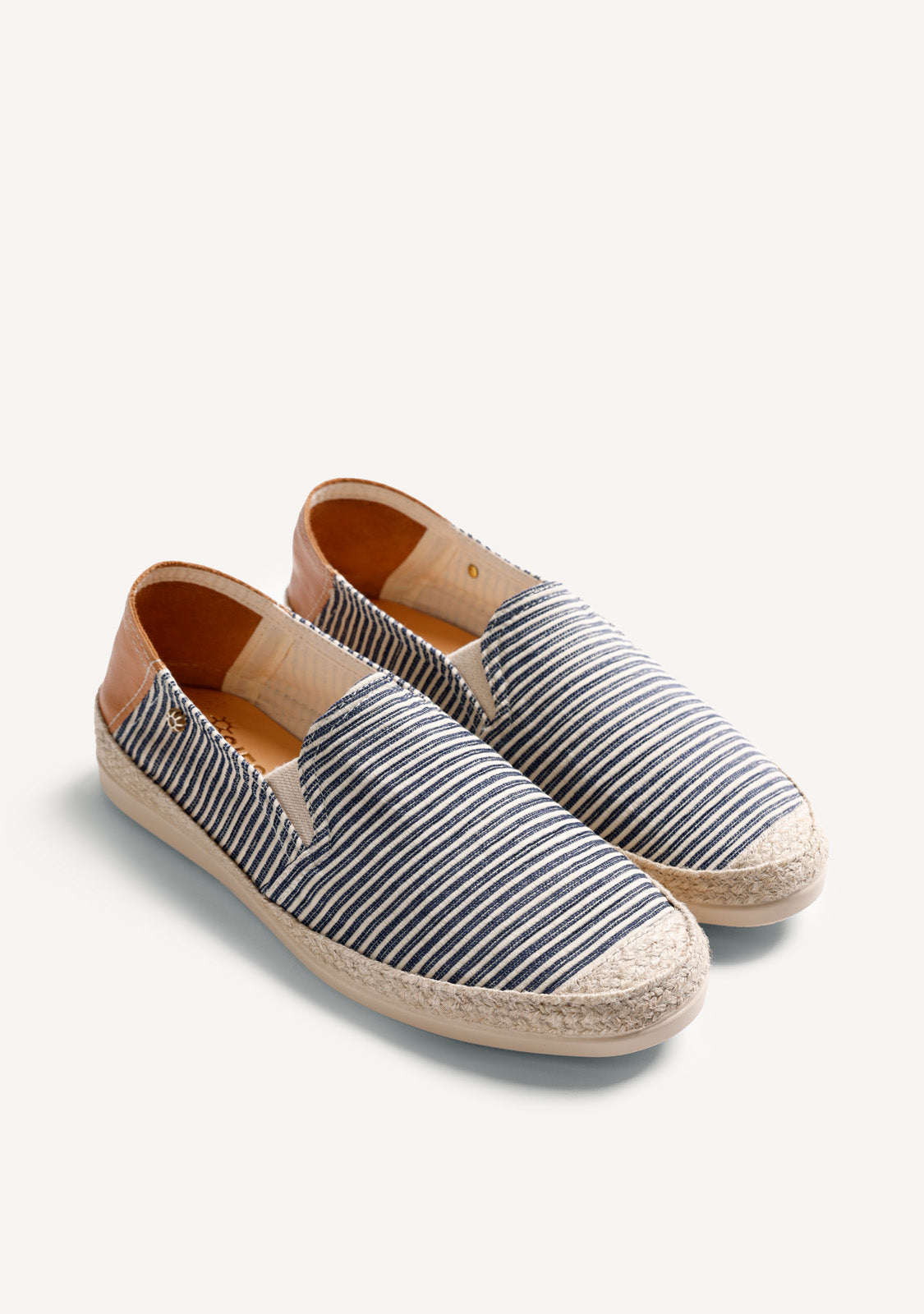 BLUE STRIPED ESPADRILLES