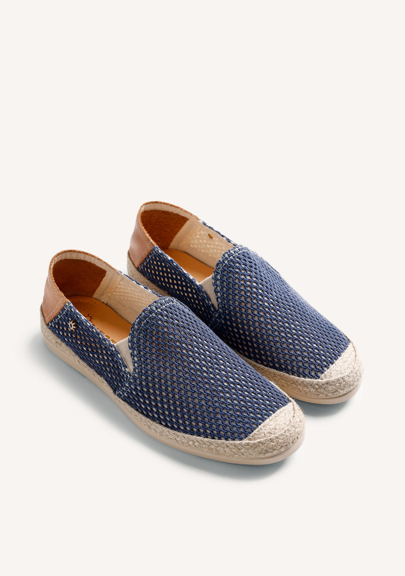 ESPADRILLES MAILLE BLEUE