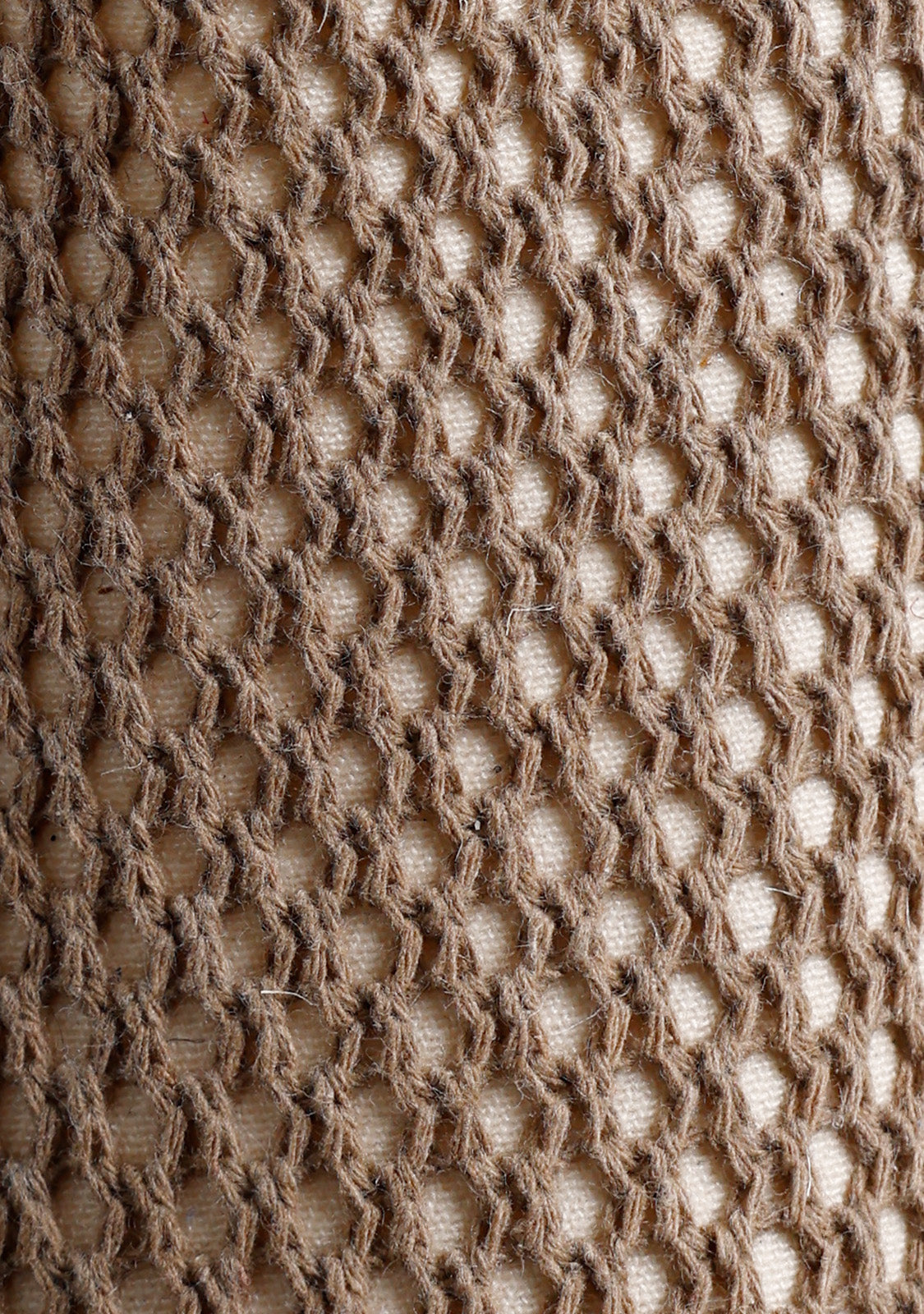 KHAKI MESH ESPADRILLES