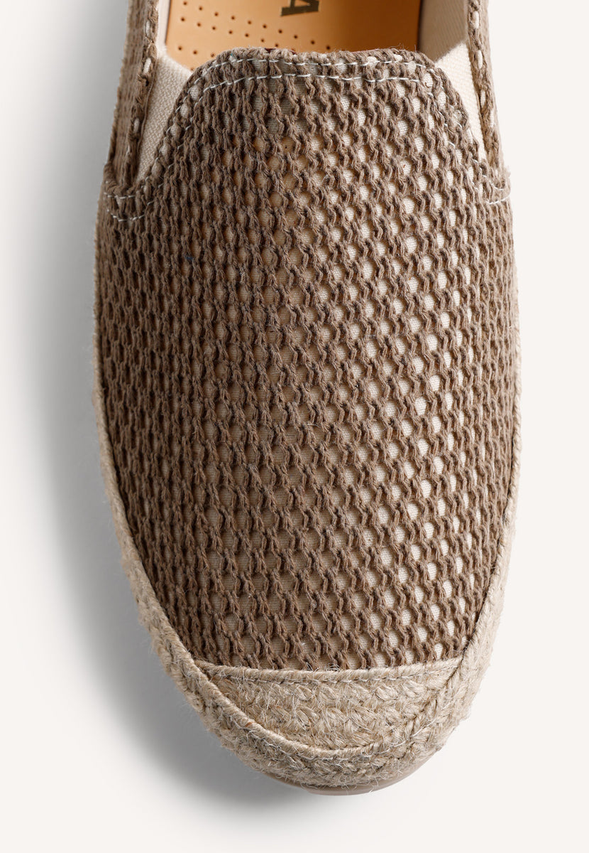 ALPARGATAS CAQUIS REJILLA