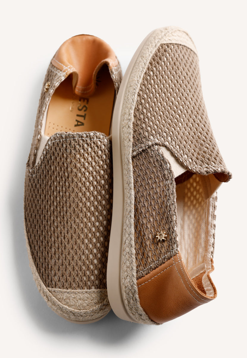 ALPARGATAS CAQUIS REJILLA