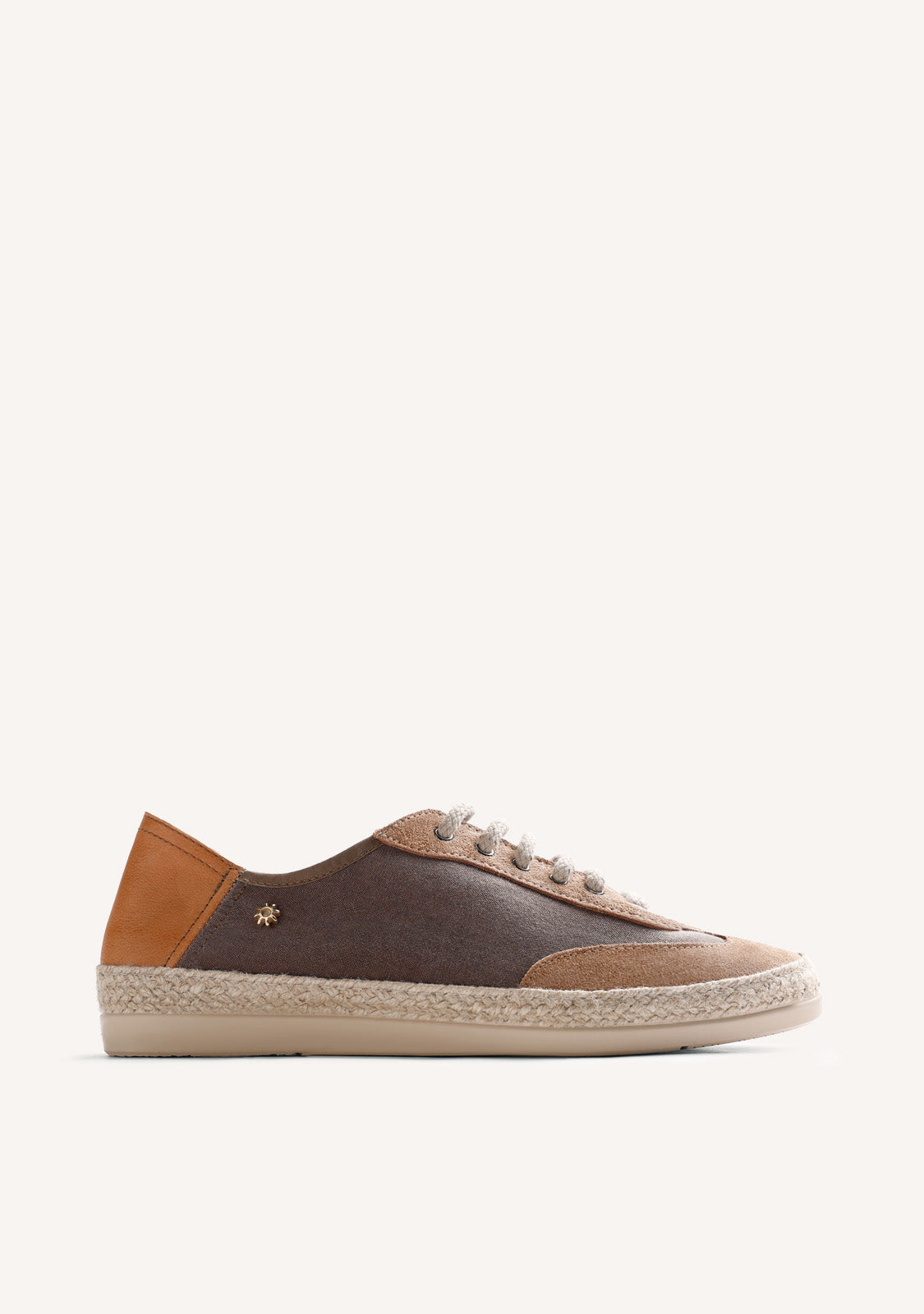 BROWN LEATHER SNEAKERS