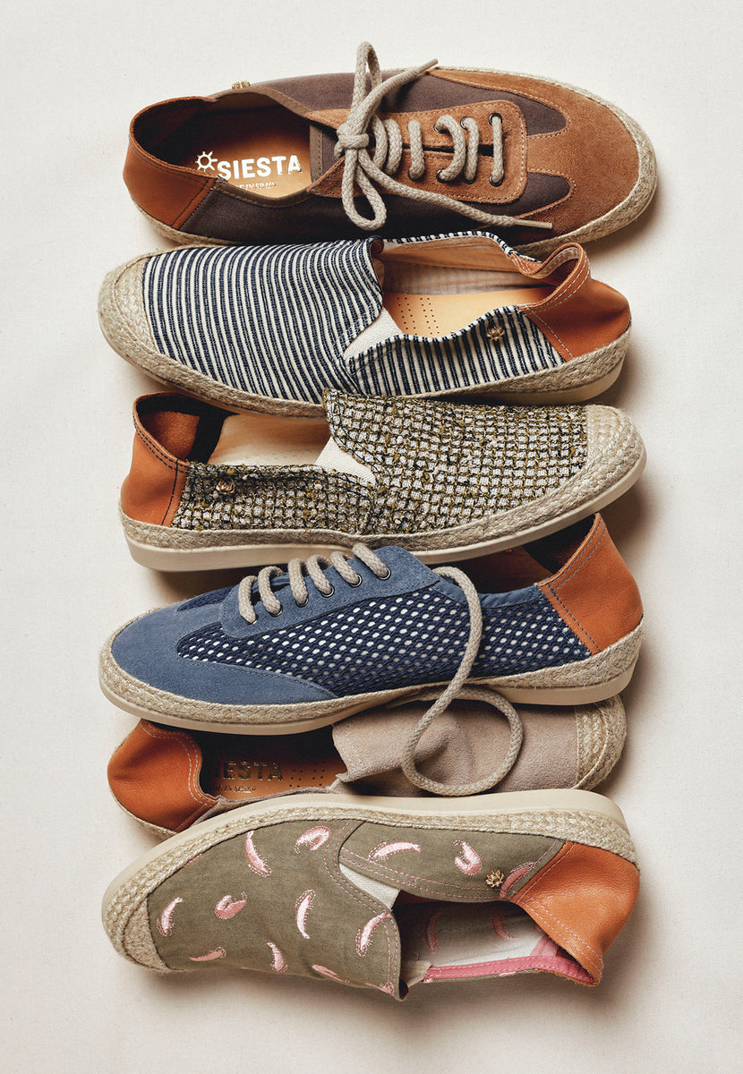 ESPADRILLES KAKI MOTIF POISSON
