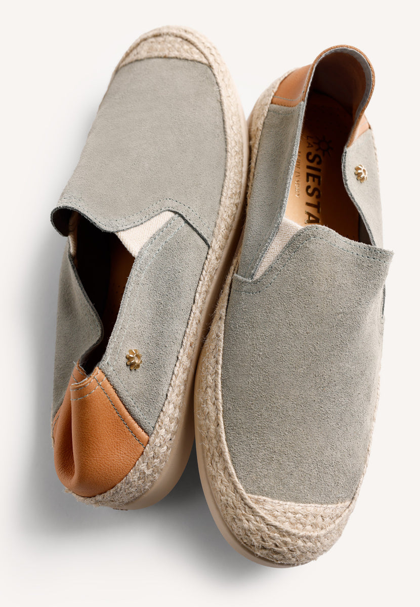 ALPARGATAS CAQUIS PIEL