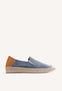 ESPADRILLES CUIR BLEU
