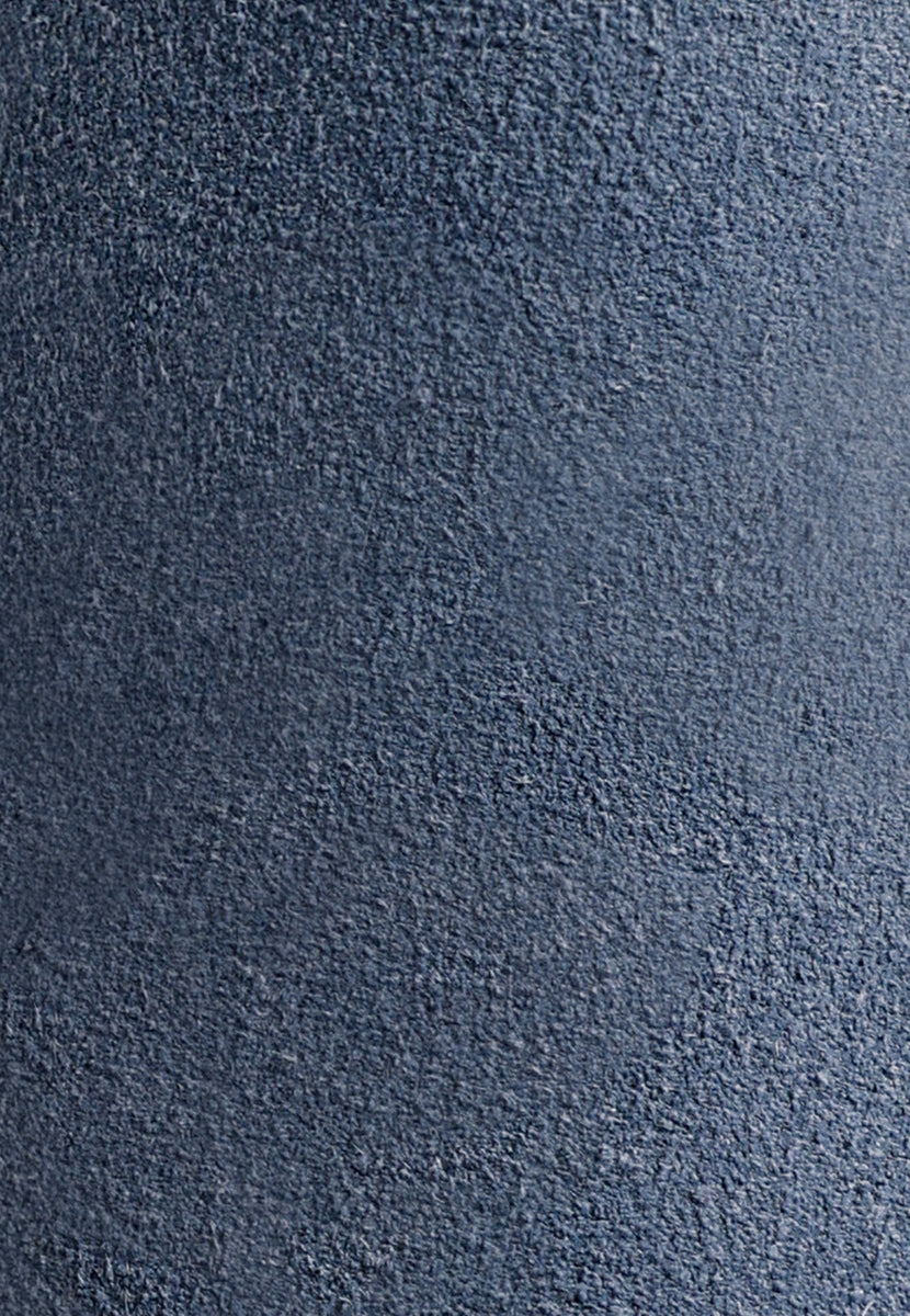 ALPARGATAS AZULES PIEL