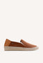 ESPADRILLES CUIR MARRON