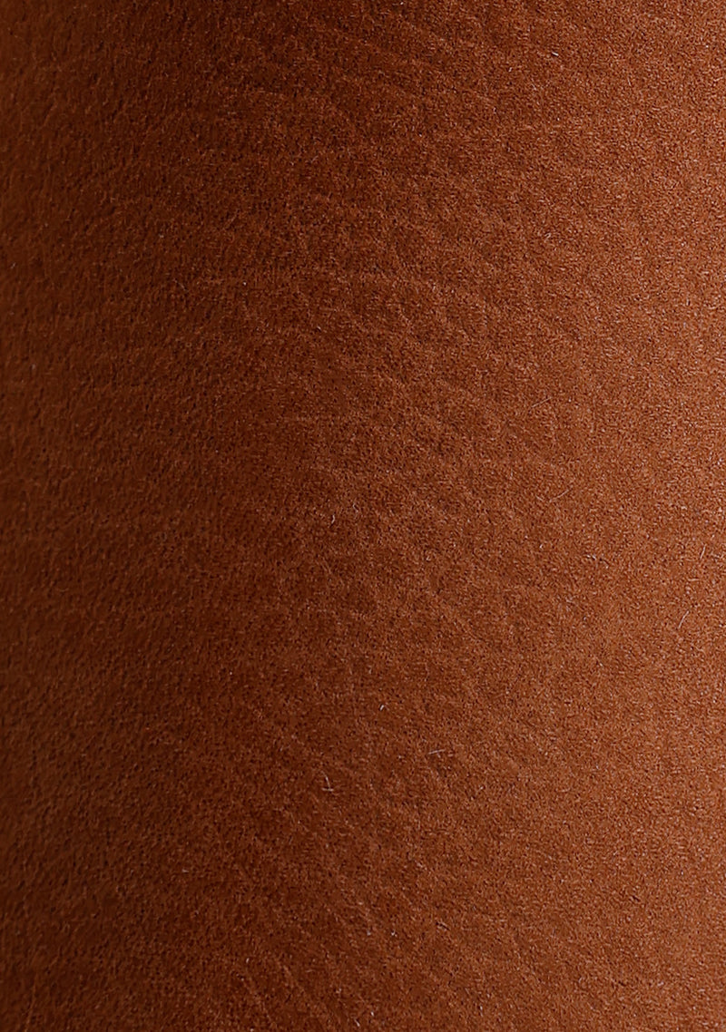 ESPADRILLES CUIR MARRON
