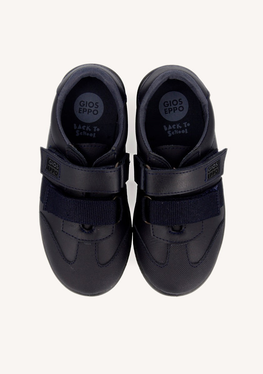 Scarpe da scuola in blu scuro da bambino SALCHA