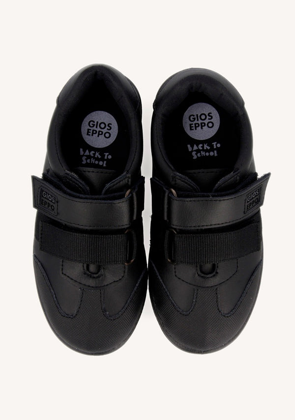 ZAPATOS COLEGIALES DE PIEL EN NEGRO SALCHA