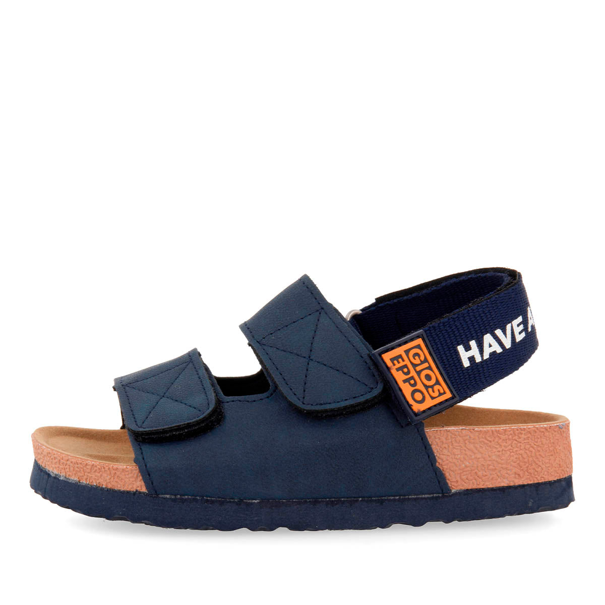 Chanclas estilo bio color marino para niño DESSEL