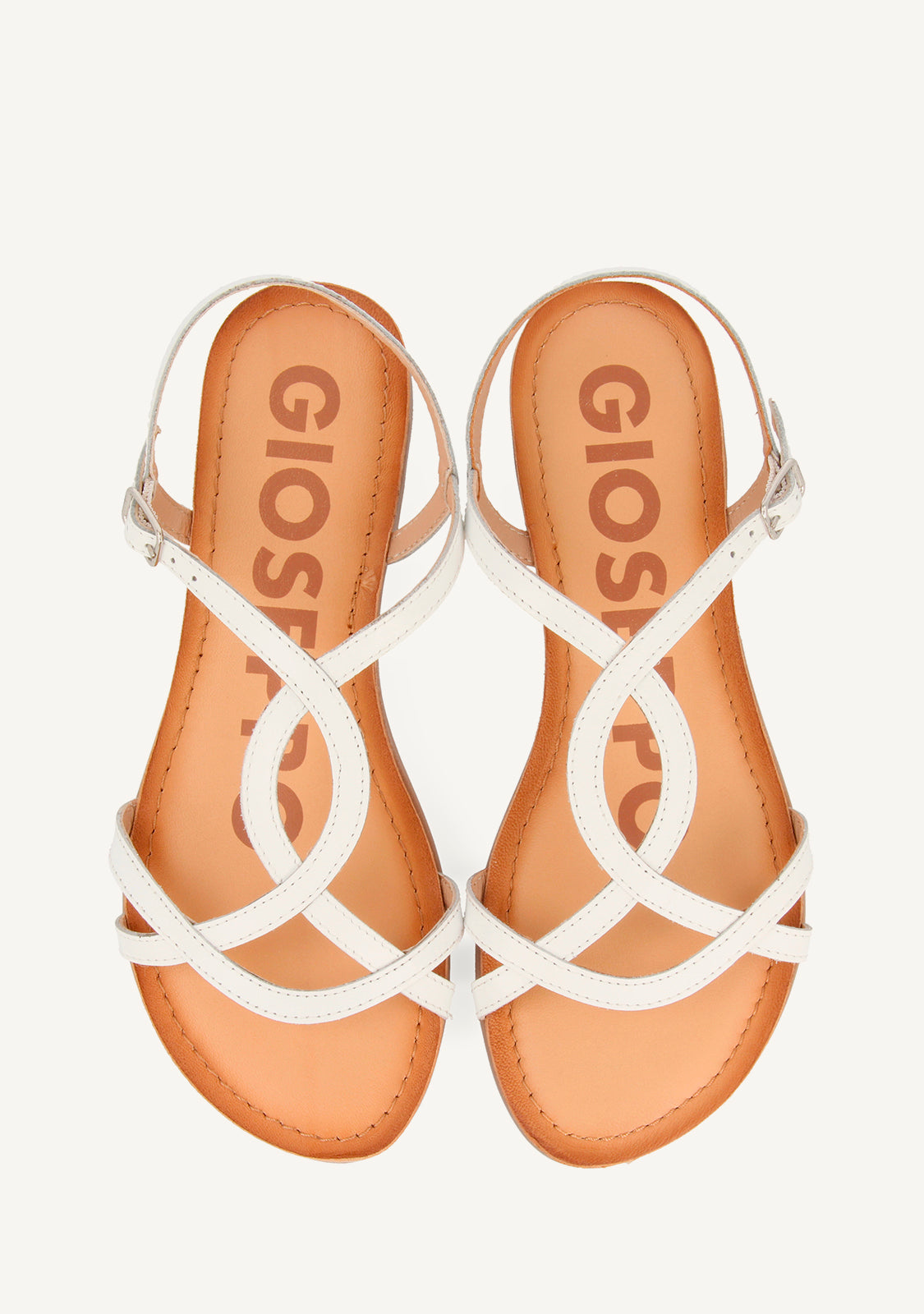 Sandales Femme GIOSEPPO Navassa – Cuir Nubuck Noir – Bandes Croisées – Confort & Élégance Pour Toutes Occasions