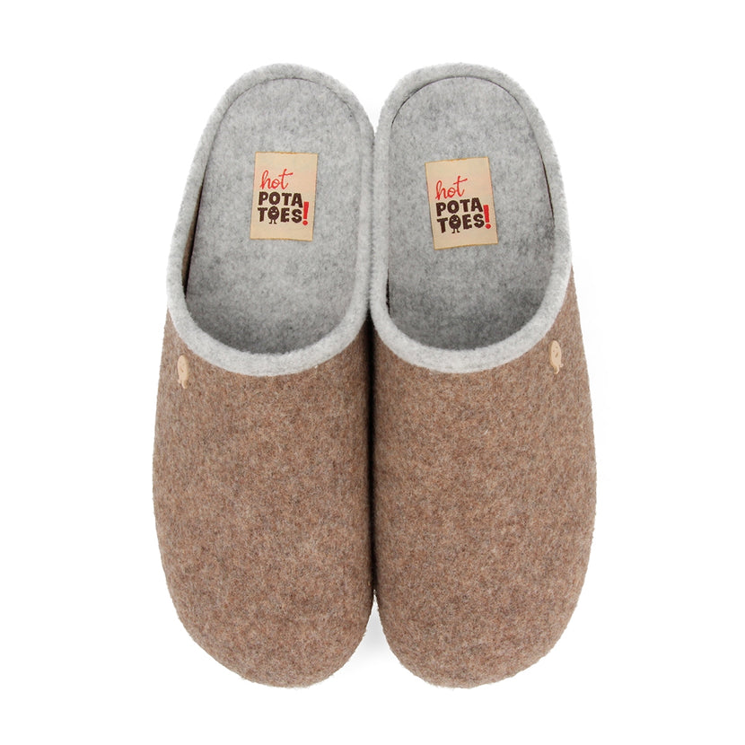 Brown Hot Potatoes slippers LABINSK