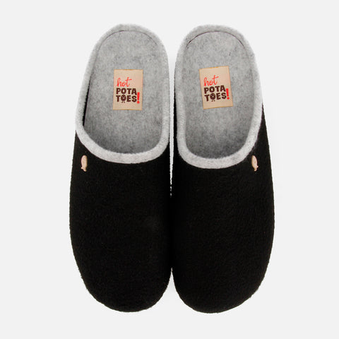 BLACK HOT POTATOES SLIPPERS LABINSK