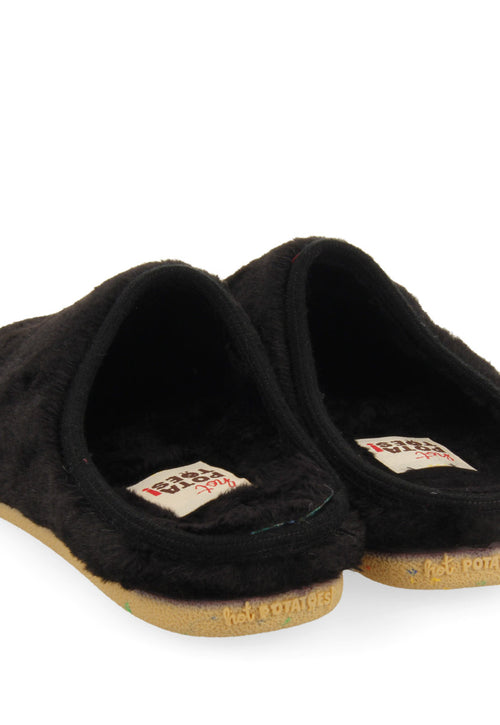 Black Hot Potatoes Slippers KEMEROVO