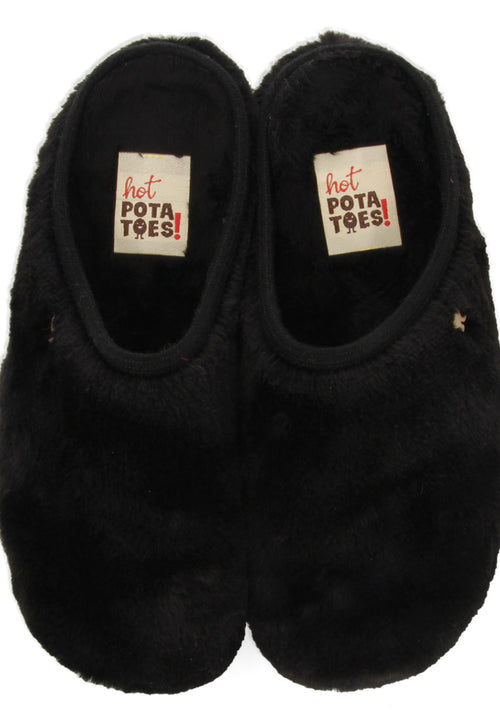 Black Hot Potatoes Slippers KEMEROVO