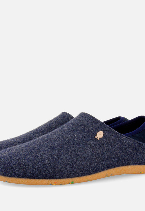 ZAPATILLAS DE ESTAR POR CASA AZUL MARINO DE LA COLECCIÓN HOT POTATOES ORSK