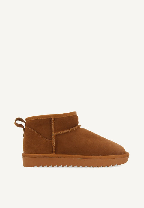 BOTAS AUSTRALIANAS COLOR CUERO DE CAÑA BAJA PARA MUJER BEREK