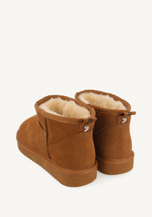 BOTAS AUSTRALIANAS COLOR CUERO DE CAÑA BAJA PARA MUJER BEREK
