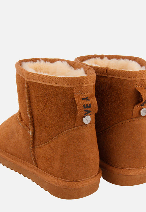 BOTA AUSTRALIANA PIEL MARRON PARA NIÑA COFFS
