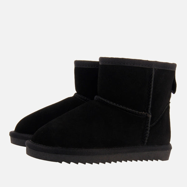BOTA AUSTRALIANA PIEL NEGRA PARA NIÑA COFFS