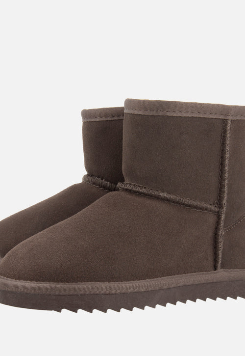 BOTA AUSTRALIANA PIEL TAUPE PARA NIÑA COFFS