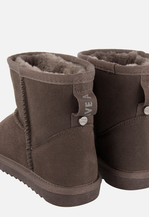 BOTA AUSTRALIANA PIEL TAUPE PARA NIÑA COFFS