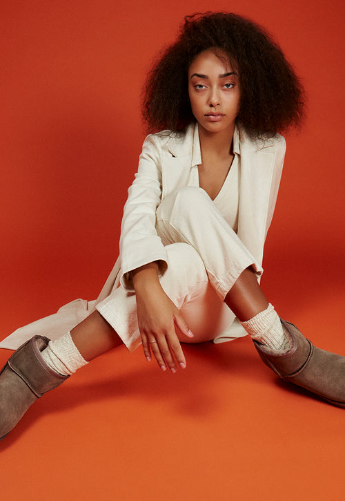 GILLIAM MEDIUM-LEG TAUPE AUSTRALIAN BOOTS FOR WOMEN