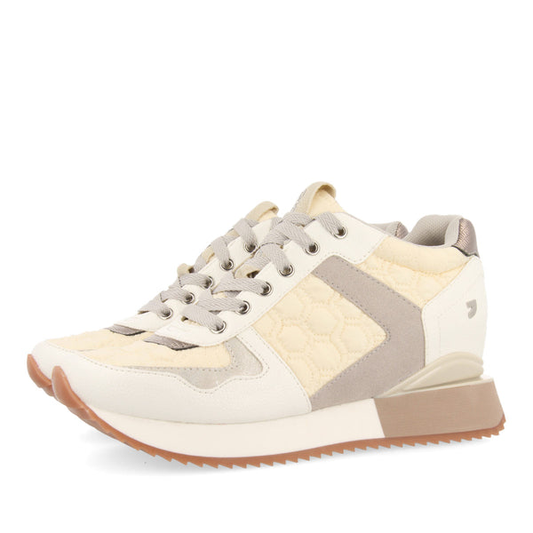 Sneakers blancas con cuña interna para mujer ULSTEIN 