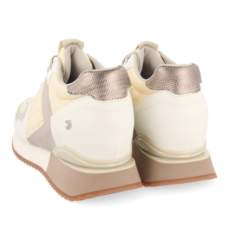 Sneakers blancas con cuña interna para mujer ULSTEIN 