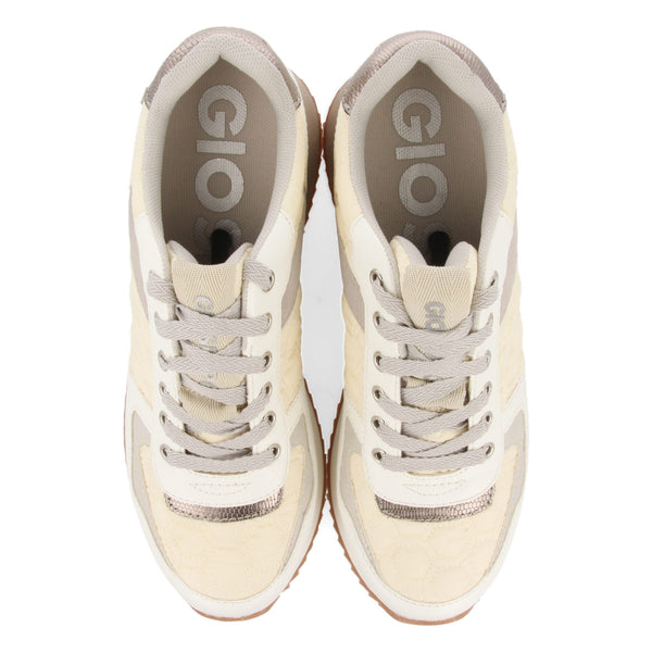 Sneakers blancas con cuña interna para mujer ULSTEIN 