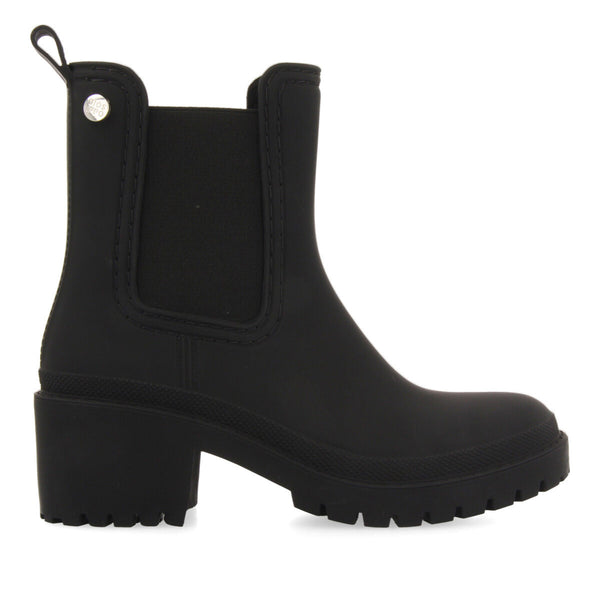 Black wellies in chelsea style for woman LESJA