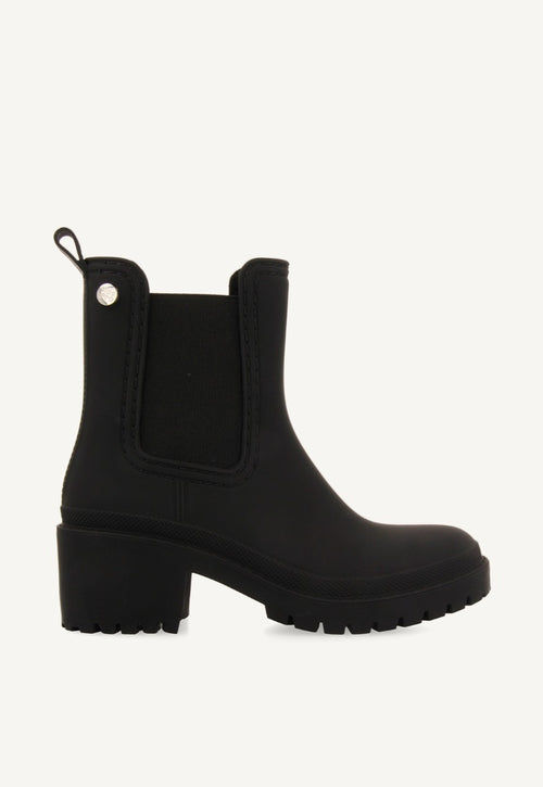 Botines de agua estilo botín chelsea negros para mujer LESJA 