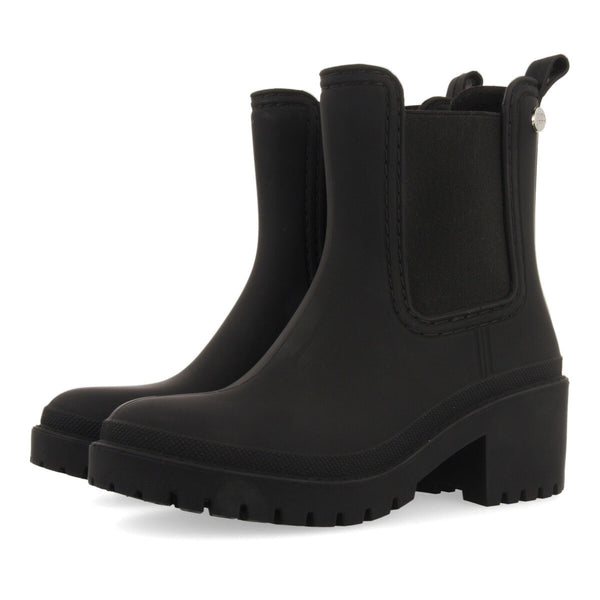 Black wellies in chelsea style for woman LESJA