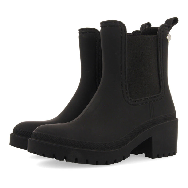 Black wellies in chelsea style for woman LESJA