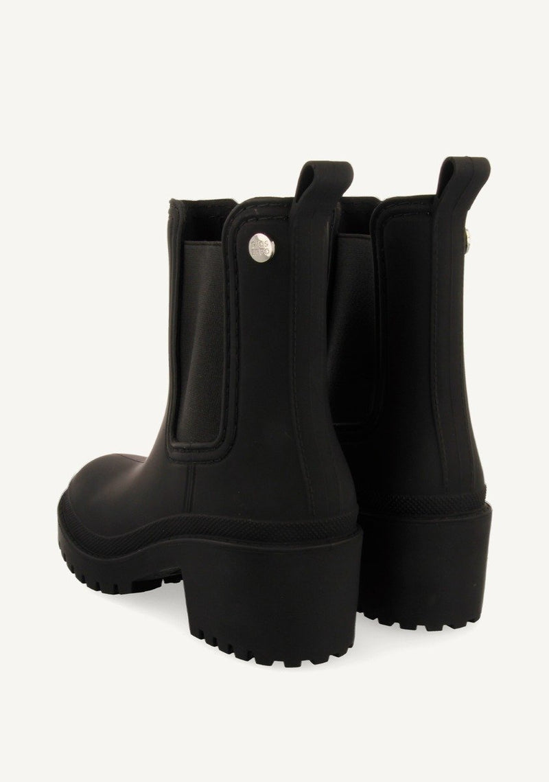 Black wellies in chelsea style for woman LESJA
