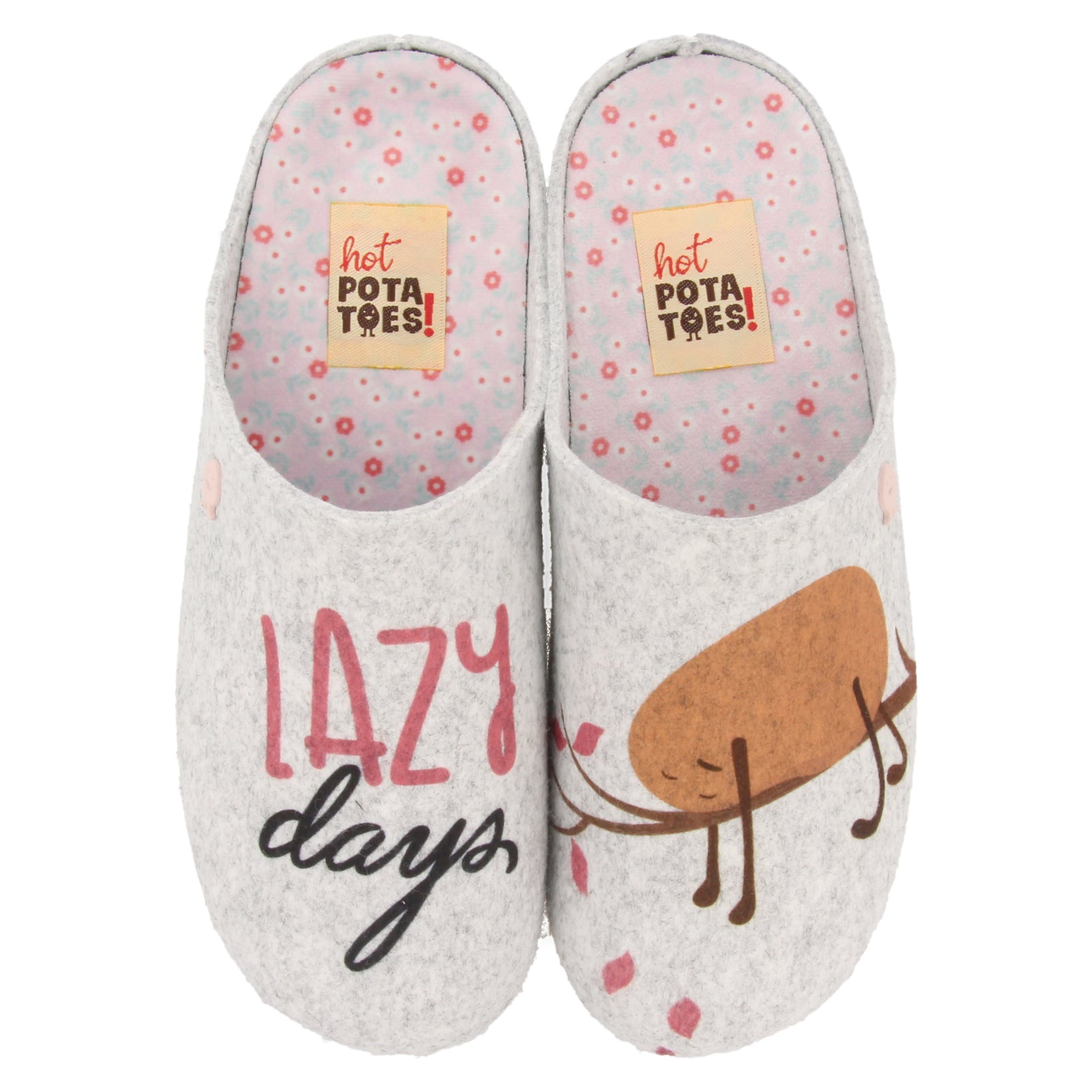 SLIPPERS FROM THE HOT POTATOES MUSAU COLLECTION