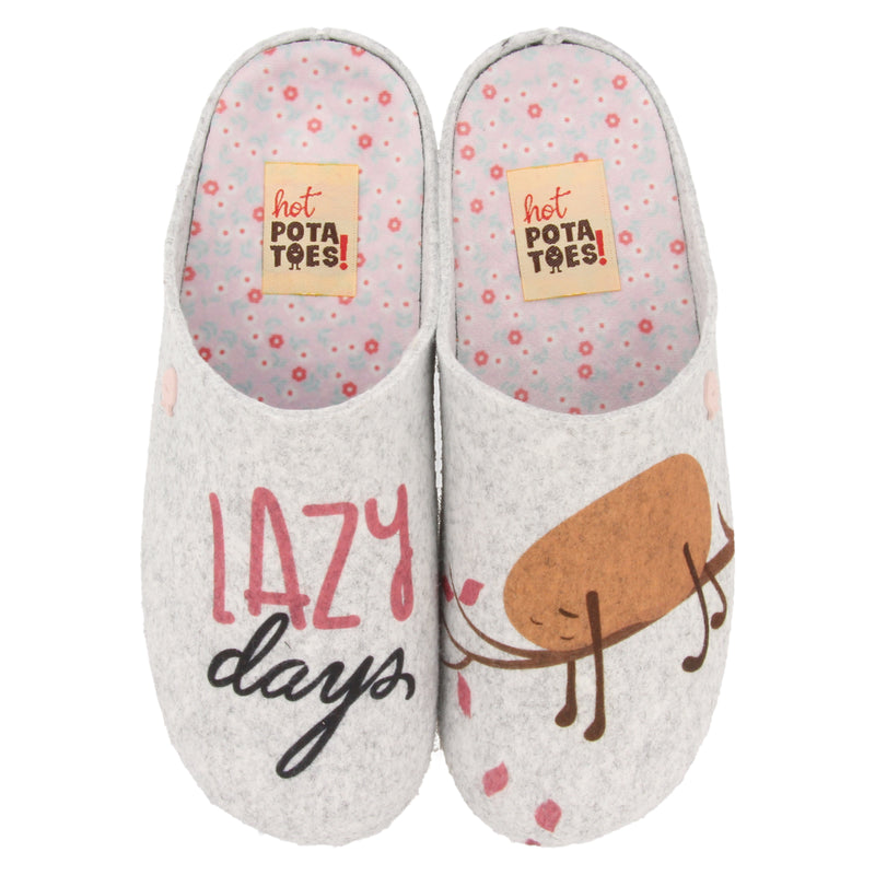 ZAPATILLAS DE ESTAR POR CASA DE LA COLECCIÓN HOT POTATOES MUSAU