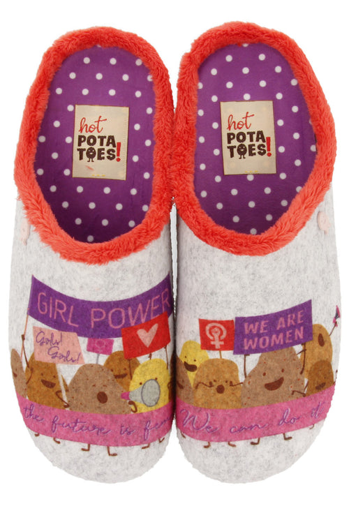 ZAPATILLAS DE ESTAR POR CASA DE LA COLECCIÓN HOT POTATOES EITZING