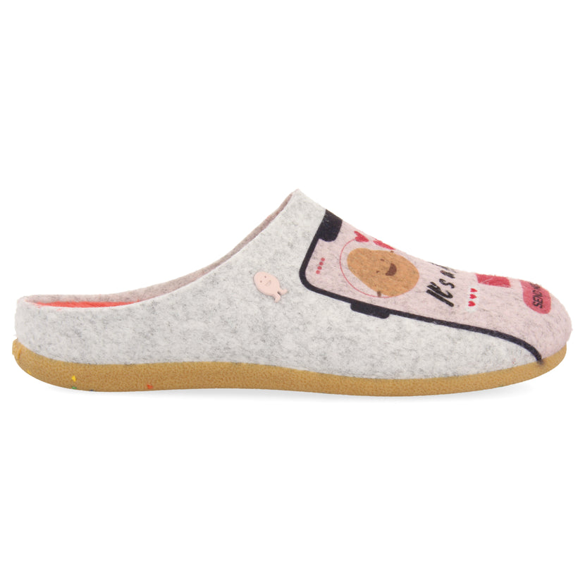 ZAPATILLAS DE ESTAR POR CASA DE LA COLECCIÓN HOT POTATOES HASLACH