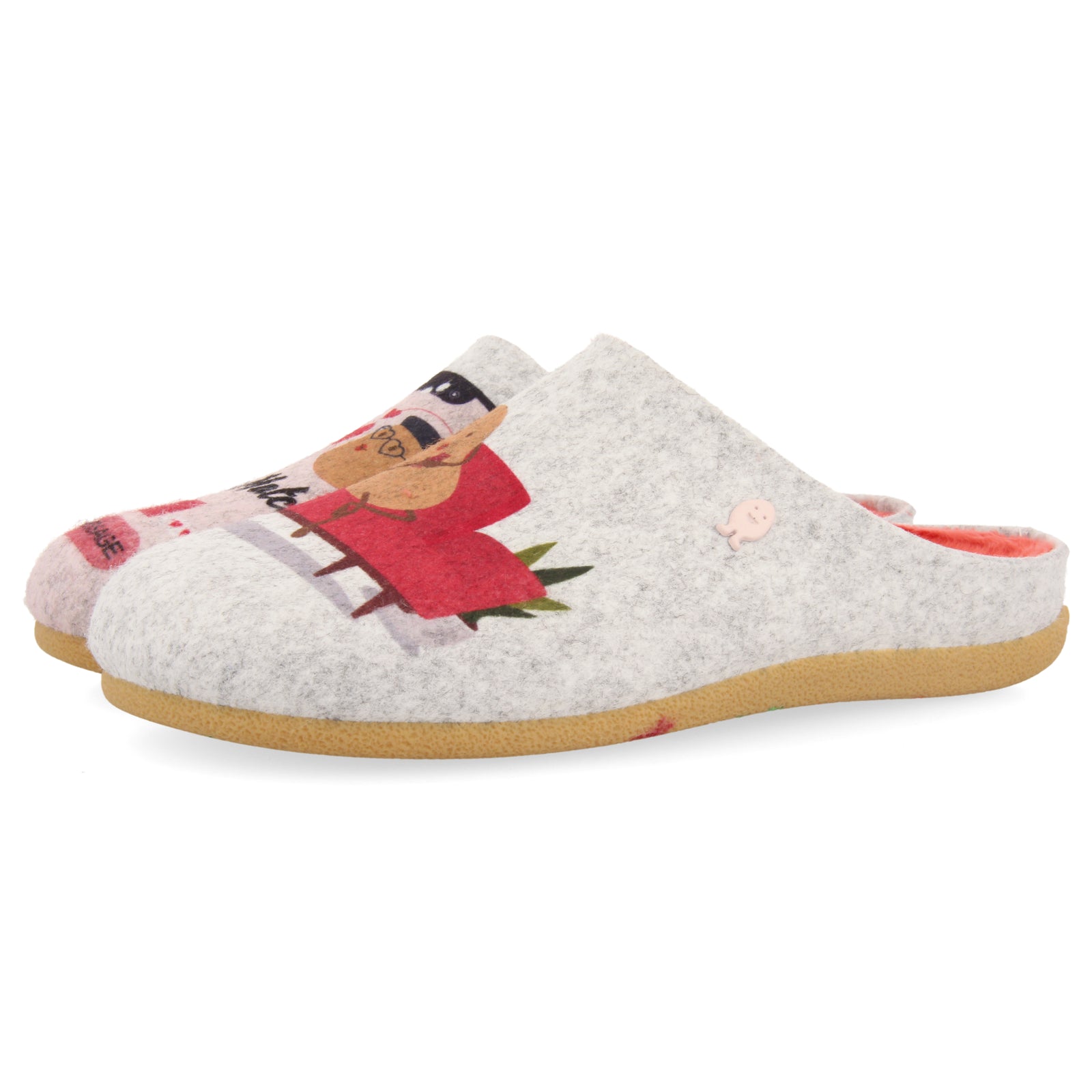 ZAPATILLAS DE ESTAR POR CASA DE LA COLECCIÓN HOT POTATOES HASLACH