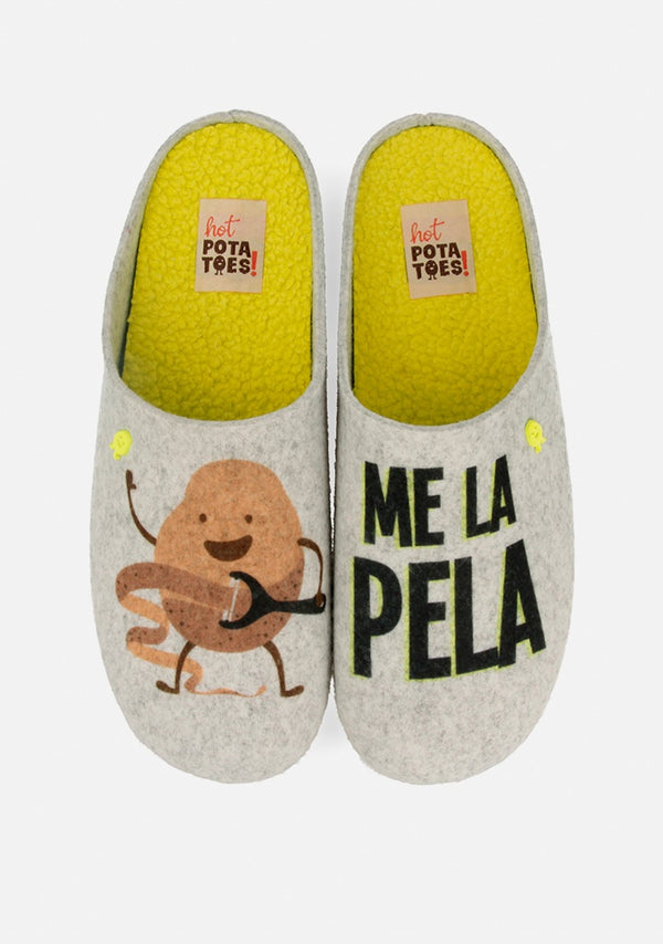 ZAPATILLAS DE ESTAR POR CASA DE LA COLECCIÓN HOT POTATOES VARDE 