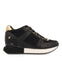 BLACK SNEAKERS FOR WOMEN BAZINE