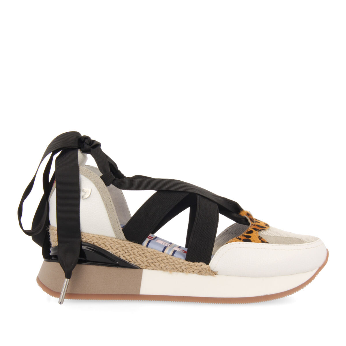 WHITE ESPADRILLES SNEAKERS FOR WOMEN ESCAZU