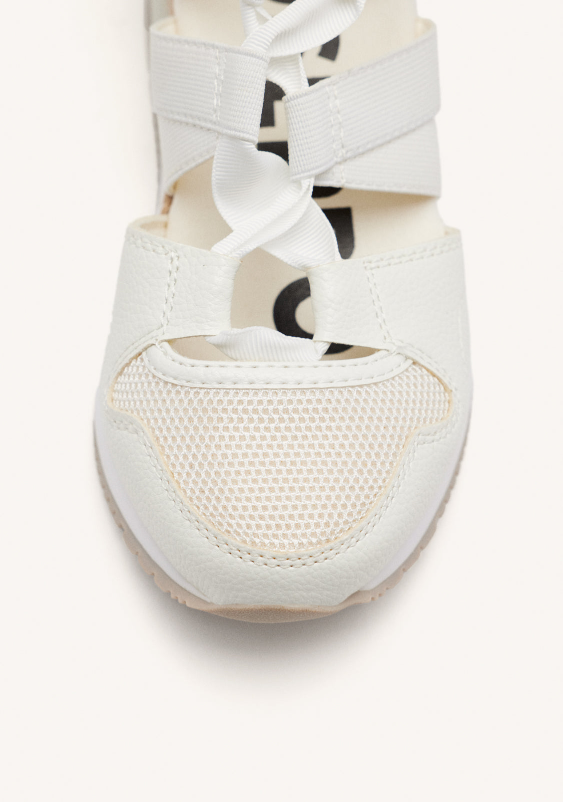SNEAKERS BLANCAS TIPO ESPADRILLE PARA MUJER LIZARDA