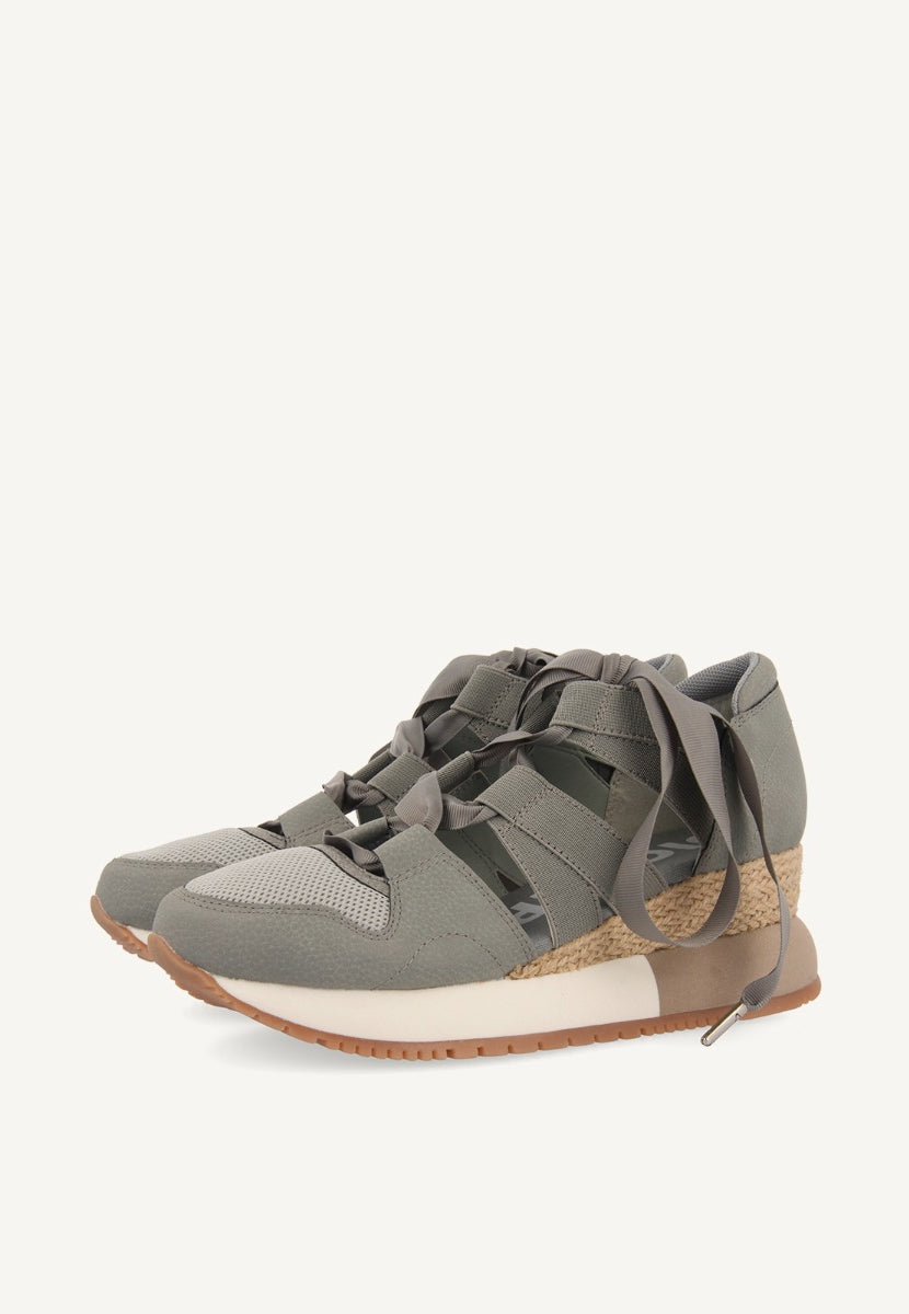 WOMEN'S ESPADRILLE JEANS SNEAKERS LIZARDA